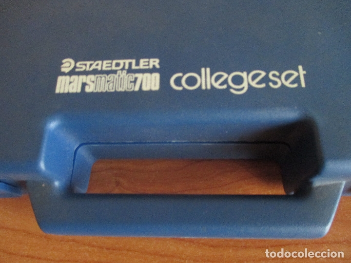 Estilogr&aacute;ficas antiguas, bol&iacute;grafos y plumas: MALETIN STAEDLER + COMPAS - Foto 1
