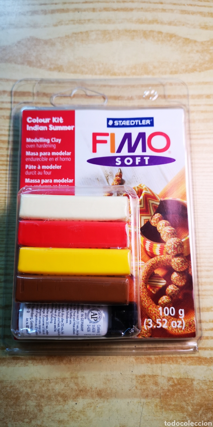 Estilogr&aacute;ficas antiguas, bol&iacute;grafos y plumas: Fimo soft staedtler a estrenar - Foto 1