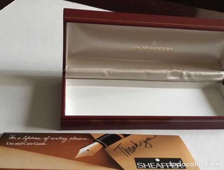 Estilogr&aacute;ficas antiguas, bol&iacute;grafos y plumas: Sheaffer antigua caja - Foto 1