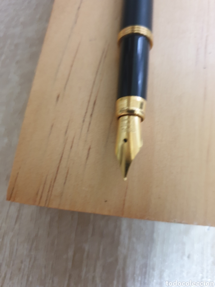 Estilogr&aacute;ficas antiguas, bol&iacute;grafos y plumas: JUEGO DE PLUMA LA CAIXA - Foto 2