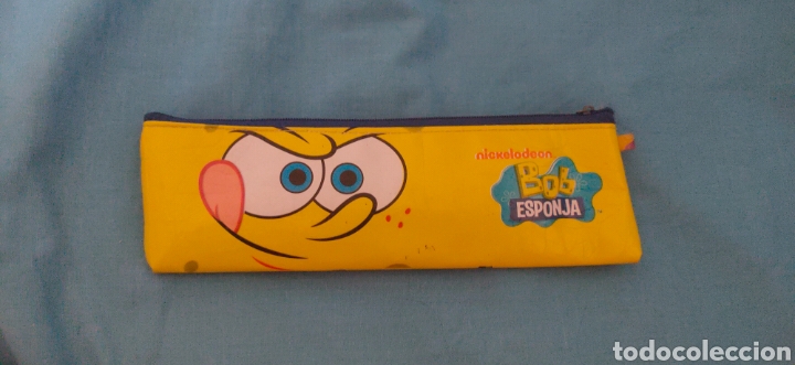 Estilogr&aacute;ficas antiguas, bol&iacute;grafos y plumas: ESTUCHE BOB ESPONJA - Foto 1