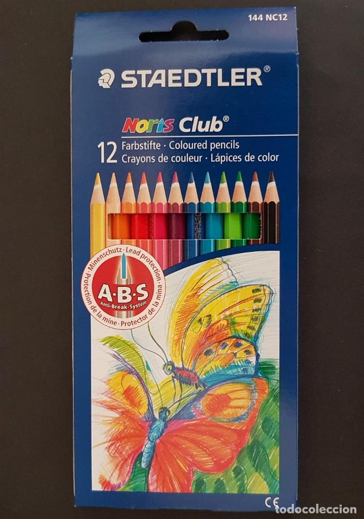 Caja De 12 Lapices De Colores Staedtler Nortis - Vendido En Subasta ...