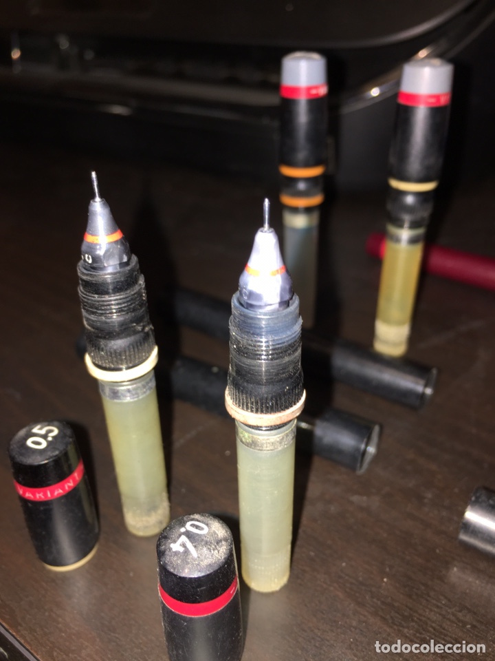 Estilogr&aacute;ficas antiguas, bol&iacute;grafos y plumas: set de rotring variant doble punta - Foto 6