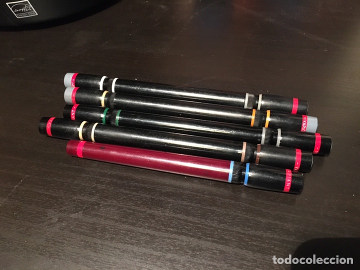 Estilogr&aacute;ficas antiguas, bol&iacute;grafos y plumas: set de rotring variant doble punta - Foto 10