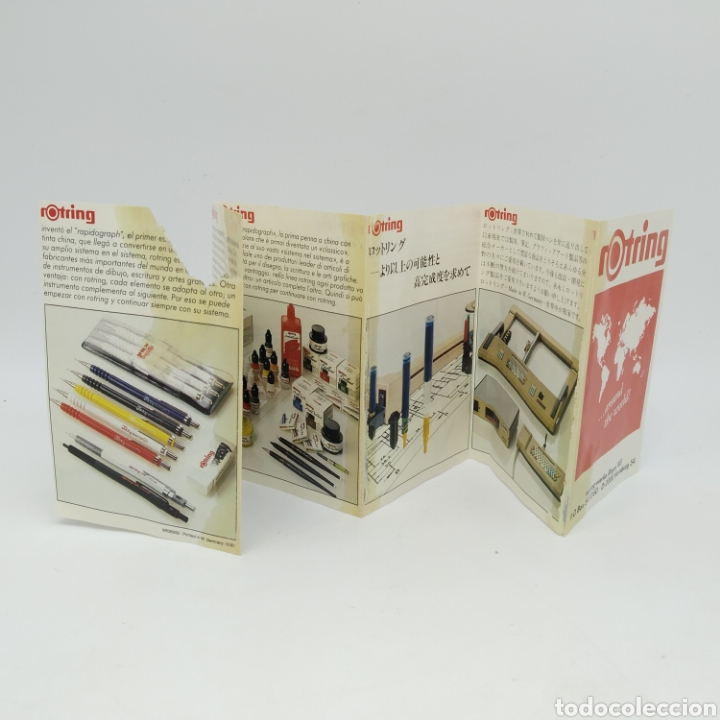 Estilográficas antiguas, bolígrafos y plumas: Conjunto ROTRING College Set número 1. Fabricación alemana. Nuevo a estrenar. Año 1987. - Foto 11 - 226561475