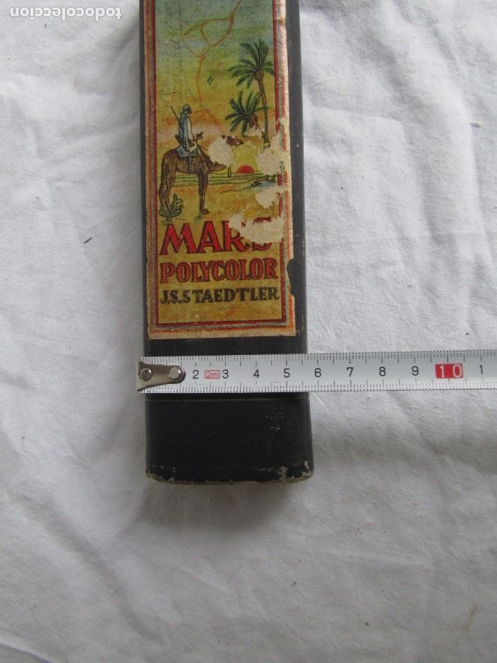 Estilográficas antiguas, bolígrafos y plumas: Antigua caja de lapiceros Mars Polycolor J.S. Staedtler - Foto 8 - 231147825