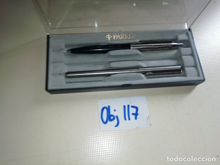 Estilogr&aacute;ficas antiguas, bol&iacute;grafos y plumas: Conjunto Parker - Foto 2