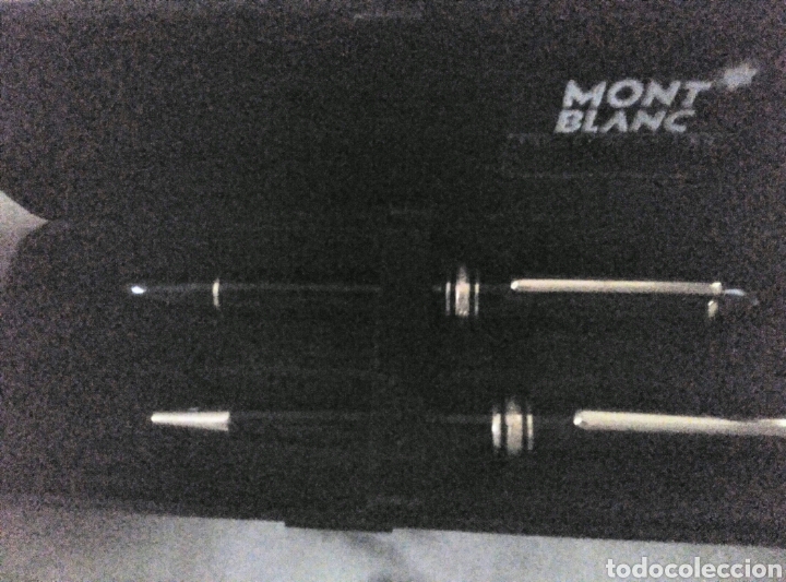 Estilogr&aacute;ficas antiguas, bol&iacute;grafos y plumas: Mont Blanc conjunto de 2 piezas - Foto 6