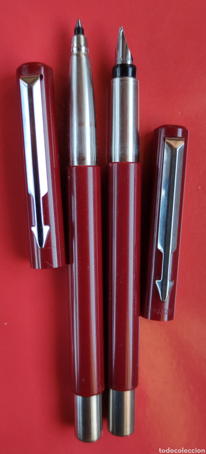 Estilogr&aacute;ficas antiguas, bol&iacute;grafos y plumas: Pluma y boligrafo Parker Vector - Foto 3