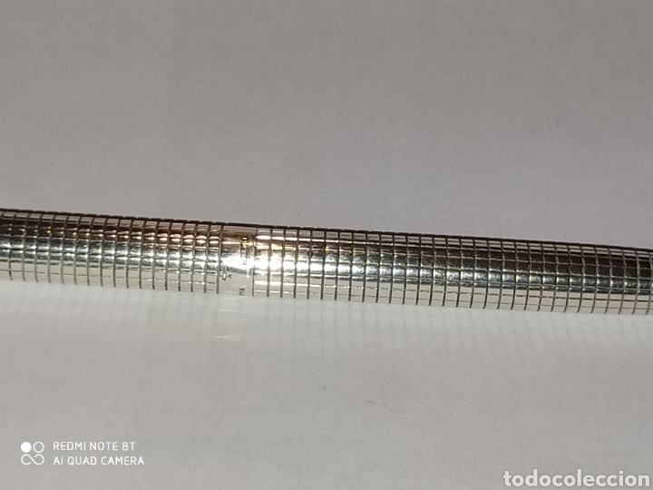 Estilogr&aacute;ficas antiguas, bol&iacute;grafos y plumas: Juego parker 75 plata - Foto 10