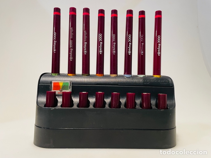 Estilogr&aacute;ficas antiguas, bol&iacute;grafos y plumas: Rotring Rapidomat Germany - Foto 7