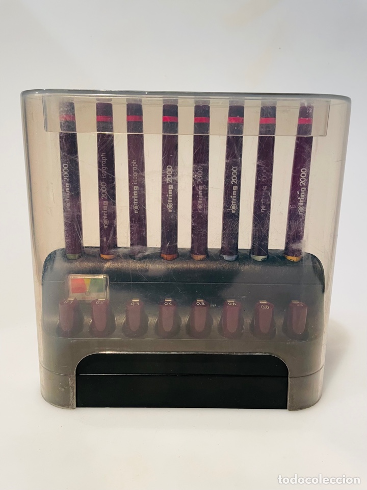 Estilogr&aacute;ficas antiguas, bol&iacute;grafos y plumas: Rotring Rapidomat Germany - Foto 13