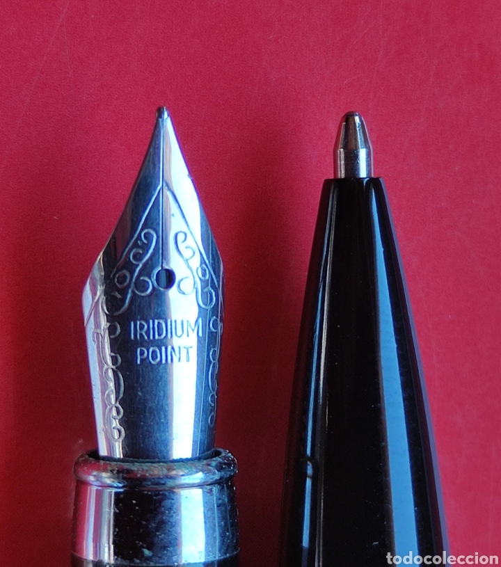 Estilogr&aacute;ficas antiguas, bol&iacute;grafos y plumas: Conjunto PIERRE BALMAIN - Foto 5