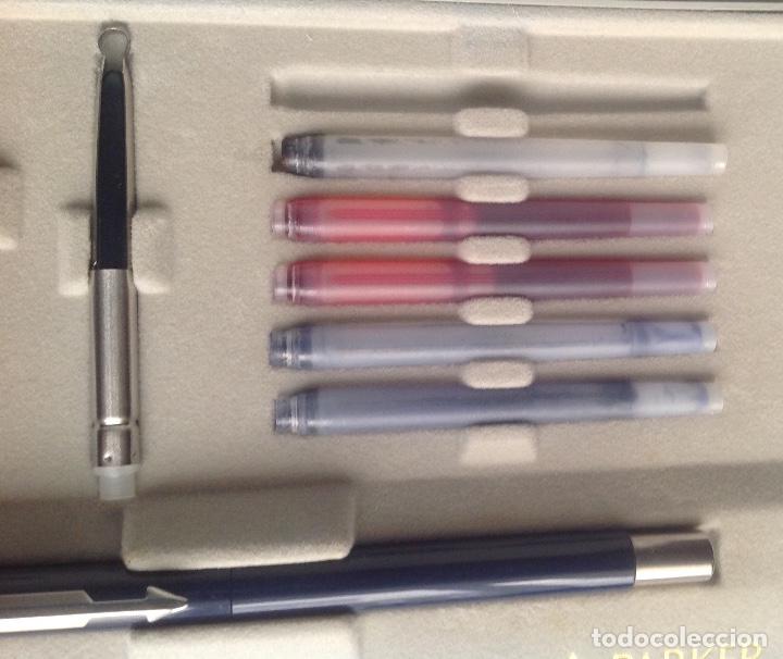 Estilogr&aacute;ficas antiguas, bol&iacute;grafos y plumas: CAJA PARKER THE CALLIGRPHY SET - Foto 11