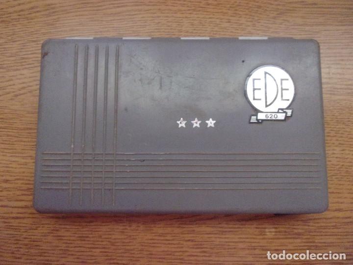 Estilogr&aacute;ficas antiguas, bol&iacute;grafos y plumas: ESTUCHE DE COMPAS USADO. - Foto 2