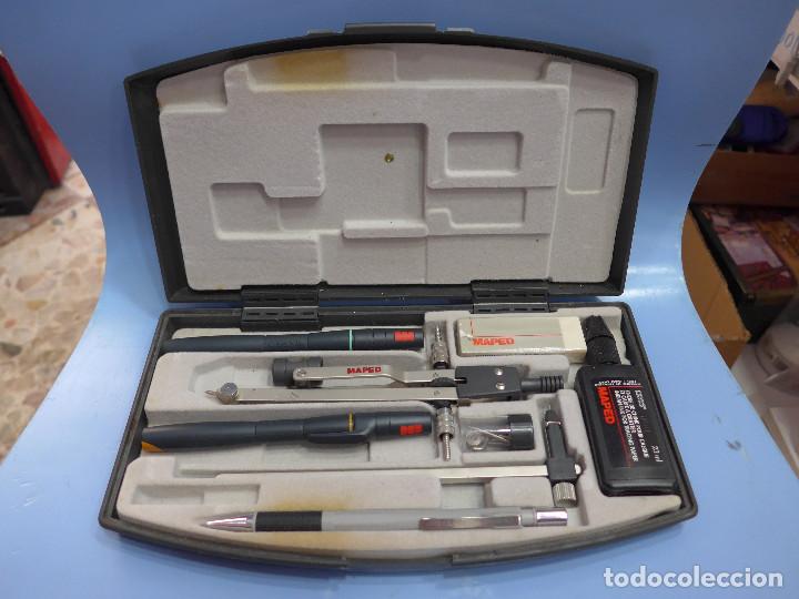 Estilogr&aacute;ficas antiguas, bol&iacute;grafos y plumas: CONJUNTO MAPED - Foto 3