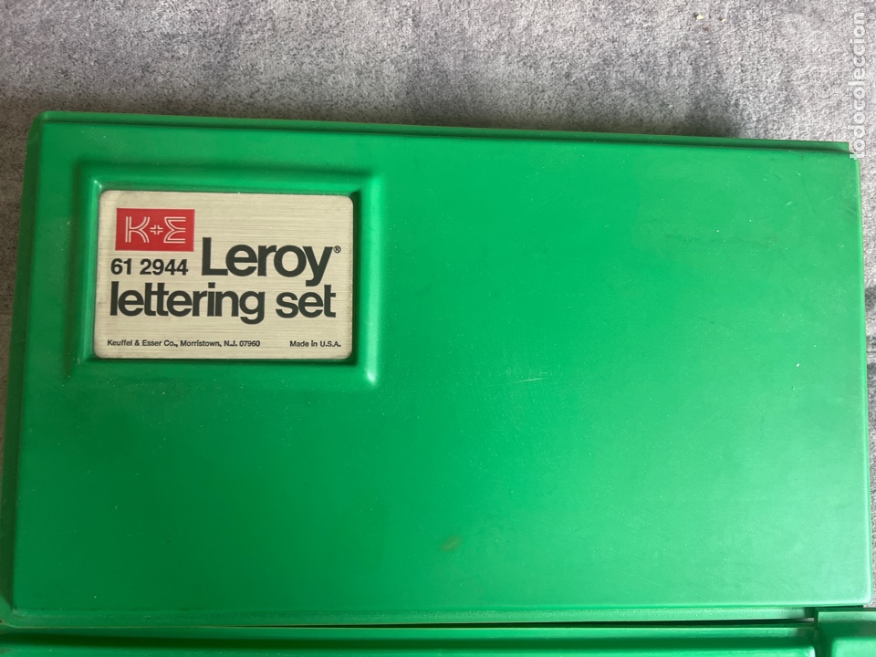 set lettering leroy - Compra venta en todocoleccion