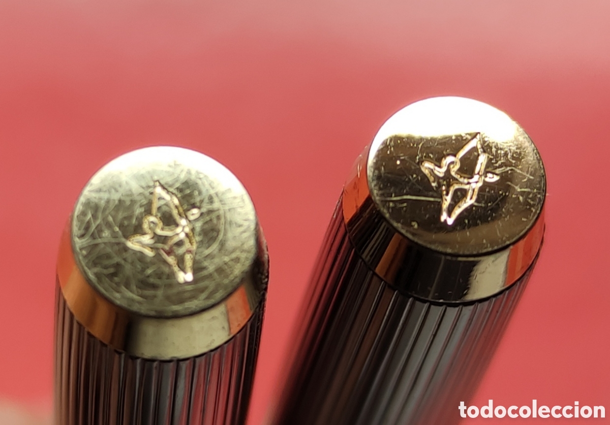Estilogr&aacute;ficas antiguas, bol&iacute;grafos y plumas: Pluma y boligrafo MARKSMAN - Foto 2