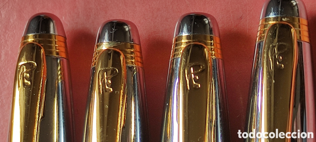 Estilogr&aacute;ficas antiguas, bol&iacute;grafos y plumas: Conjunto Pierre Delone - Foto 7