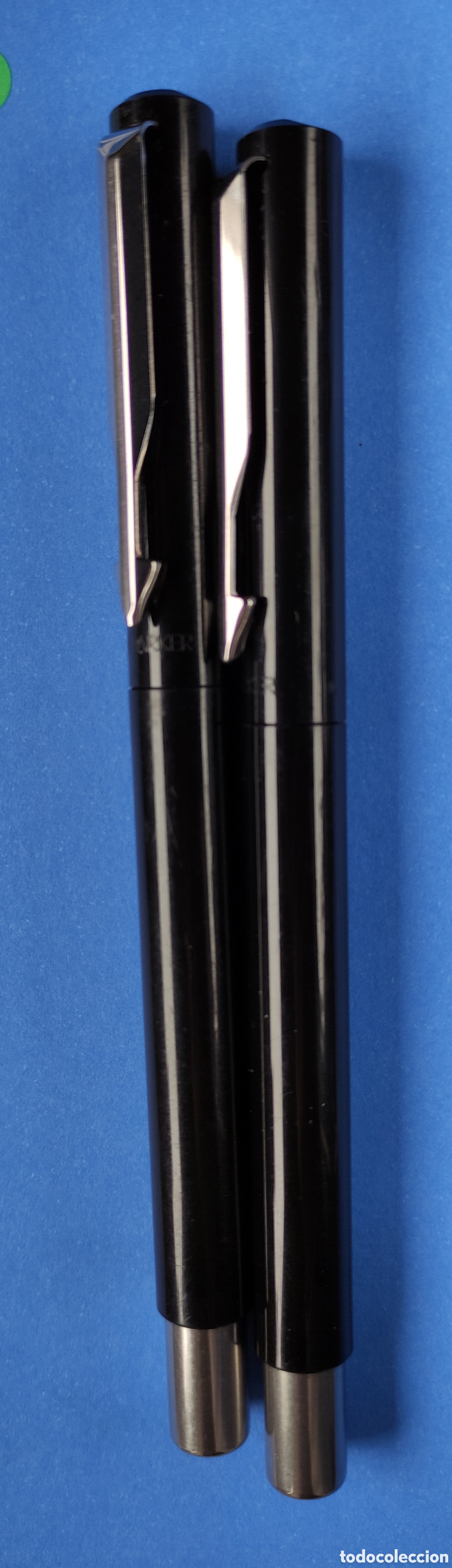 Estilogr&aacute;ficas antiguas, bol&iacute;grafos y plumas: Conjunto PARKER VECTOR (pluma y roller) - Foto 1