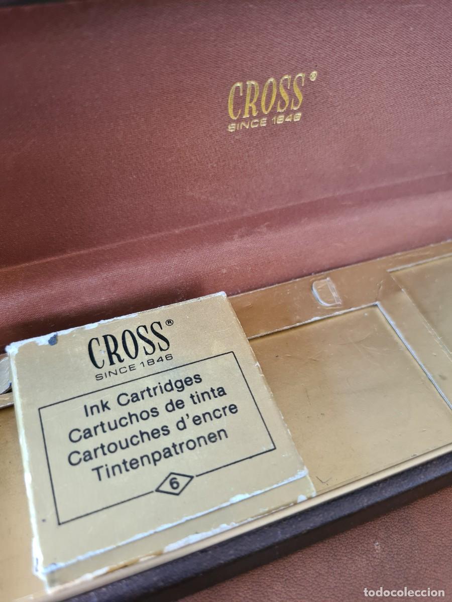Estilogr&aacute;ficas antiguas, bol&iacute;grafos y plumas: ESTUCHE VACIO PLUMA CROSS - Foto 3