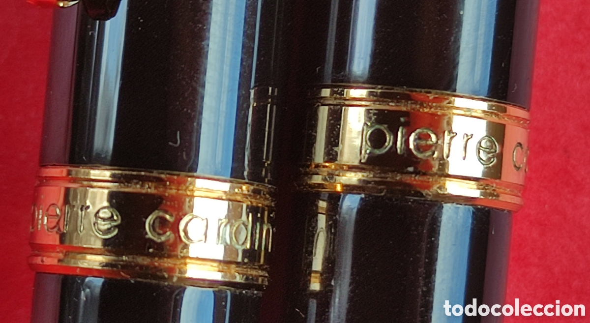 Estilogr&aacute;ficas antiguas, bol&iacute;grafos y plumas: Pluma y roller Pierre Cardin - Foto 4
