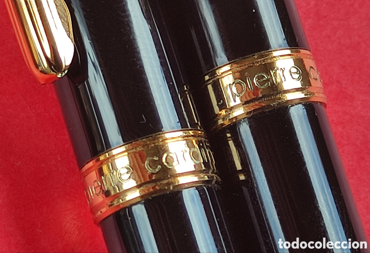 Estilogr&aacute;ficas antiguas, bol&iacute;grafos y plumas: Pluma y roller Pierre Cardin - Foto 5