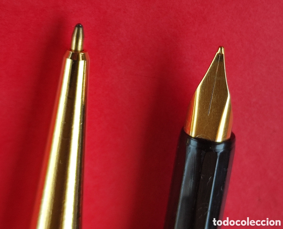 Estilogr&aacute;ficas antiguas, bol&iacute;grafos y plumas: Conjunto STYB - Foto 8