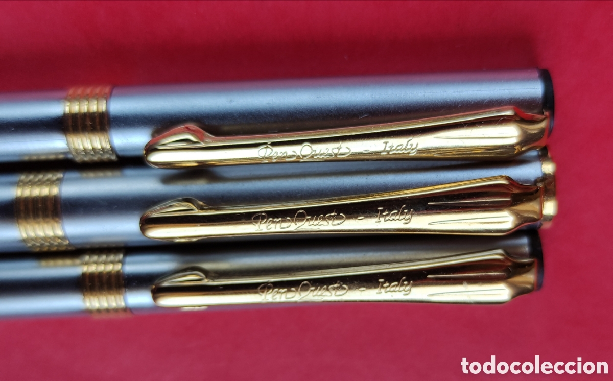 Estilogr&aacute;ficas antiguas, bol&iacute;grafos y plumas: Conjunto PEN- QUEST - Foto 4