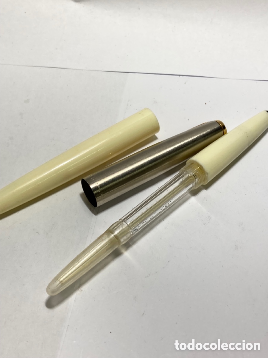 Estilogr&aacute;ficas antiguas, bol&iacute;grafos y plumas: JUEGO-SOFFER 23 COMUNI&Oacute;N/PLUMA04 - Foto 7