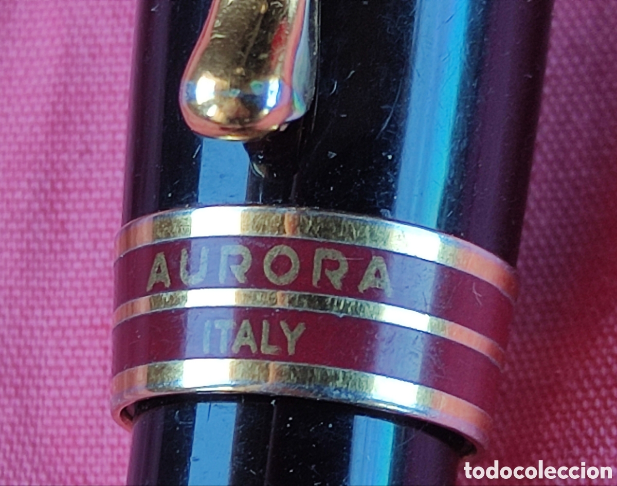 Estilogr&aacute;ficas antiguas, bol&iacute;grafos y plumas: Pluma, bol&iacute;grafo y roller AURORA - Foto 4