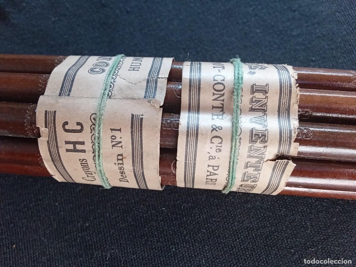Estilogr&aacute;ficas antiguas, bol&iacute;grafos y plumas: Crayons Humblet -Cont&eacute; paris. - Foto 2