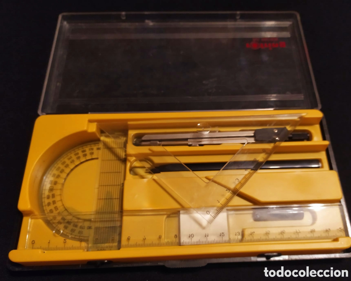 Estilogr&aacute;ficas antiguas, bol&iacute;grafos y plumas: JUEGO COMPASS ROTRING 880906 - Foto 4