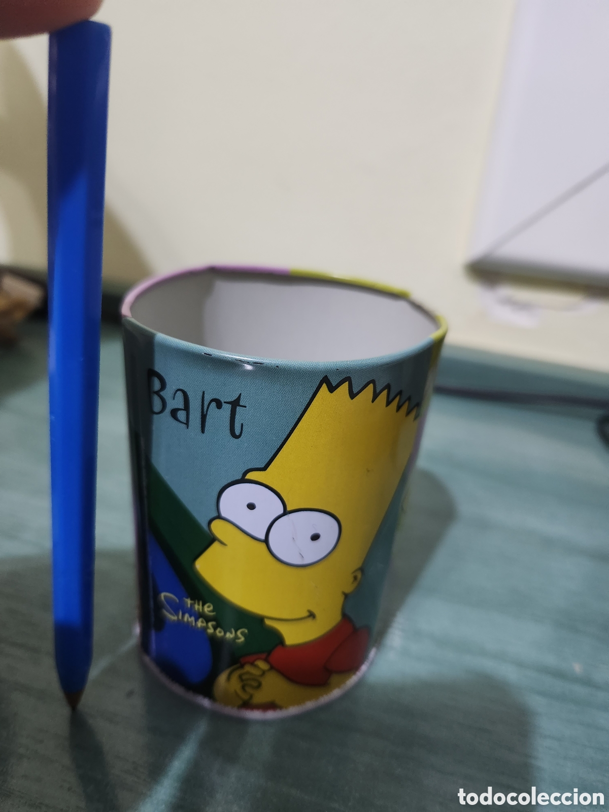 Estilogr&aacute;ficas antiguas, bol&iacute;grafos y plumas: Pote The Simpsons - Foto 3
