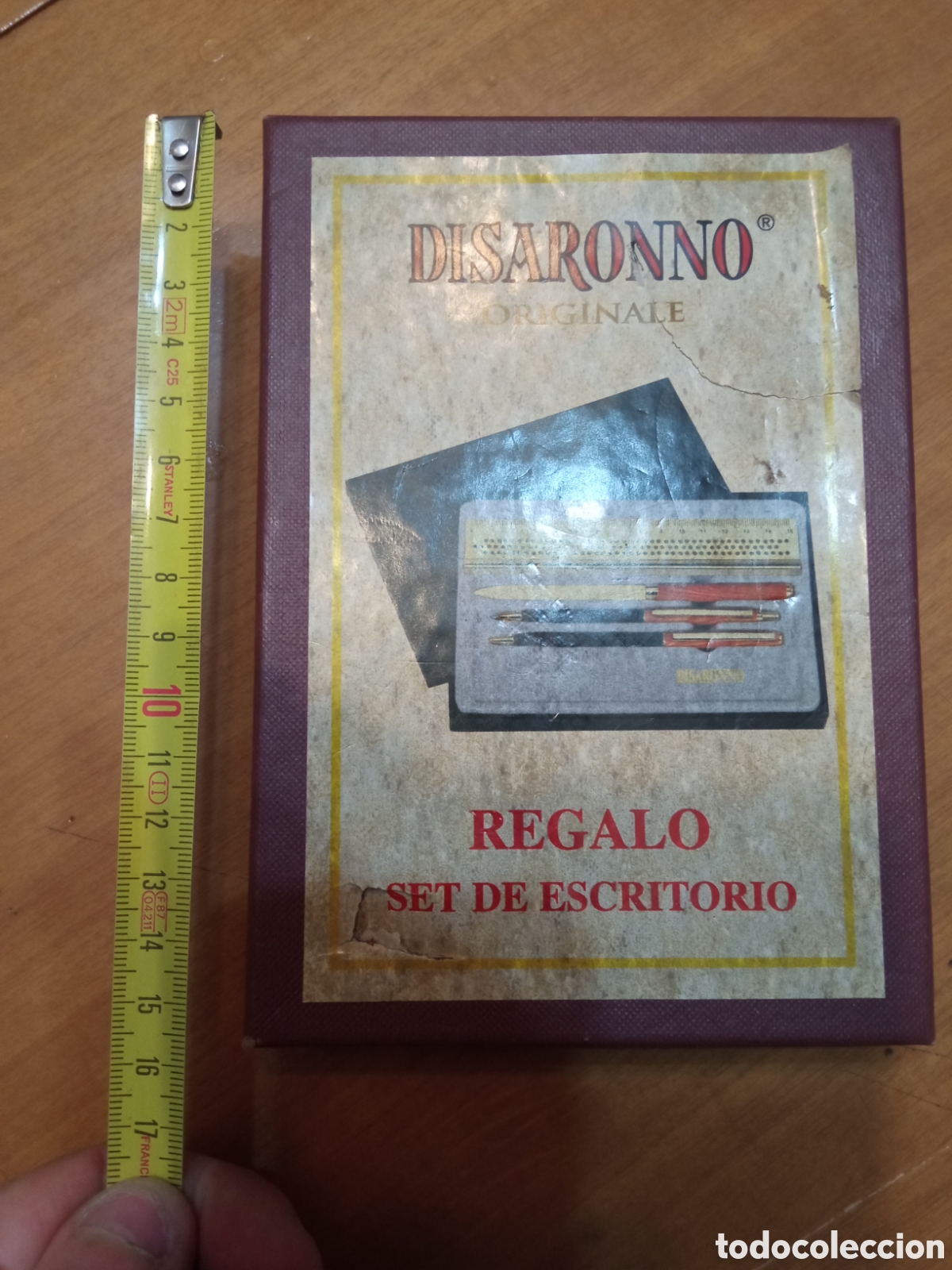Estilogr&aacute;ficas antiguas, bol&iacute;grafos y plumas: set de escritorio DISARONNO - Foto 1