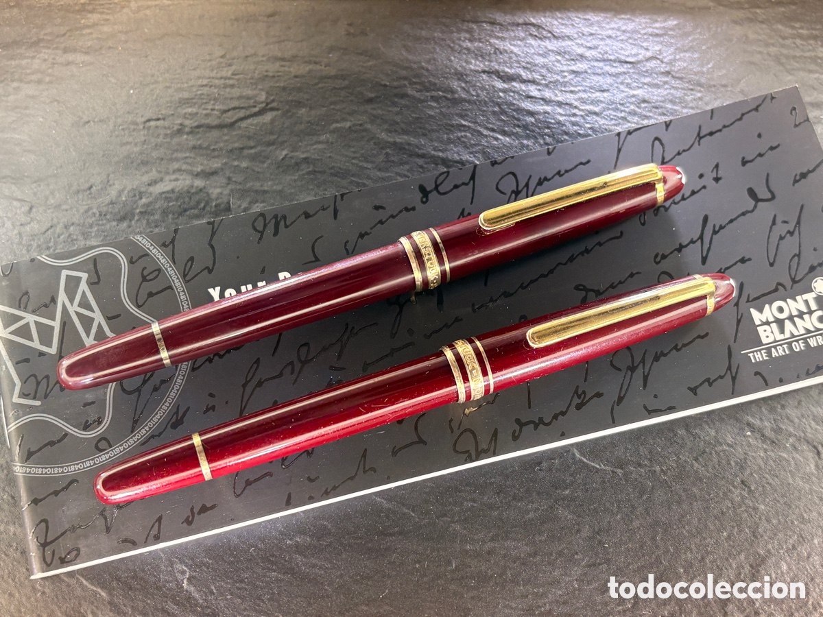 Estilogr&aacute;ficas antiguas, bol&iacute;grafos y plumas: Montblanc pluma y roller,