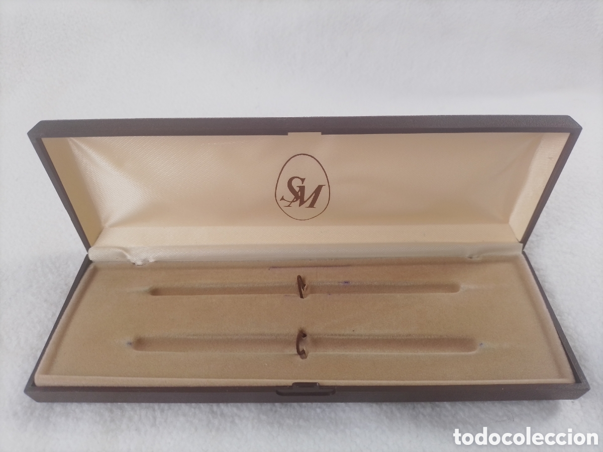 Estilogr&aacute;ficas antiguas, bol&iacute;grafos y plumas: Estuche Silver Match - Foto 3