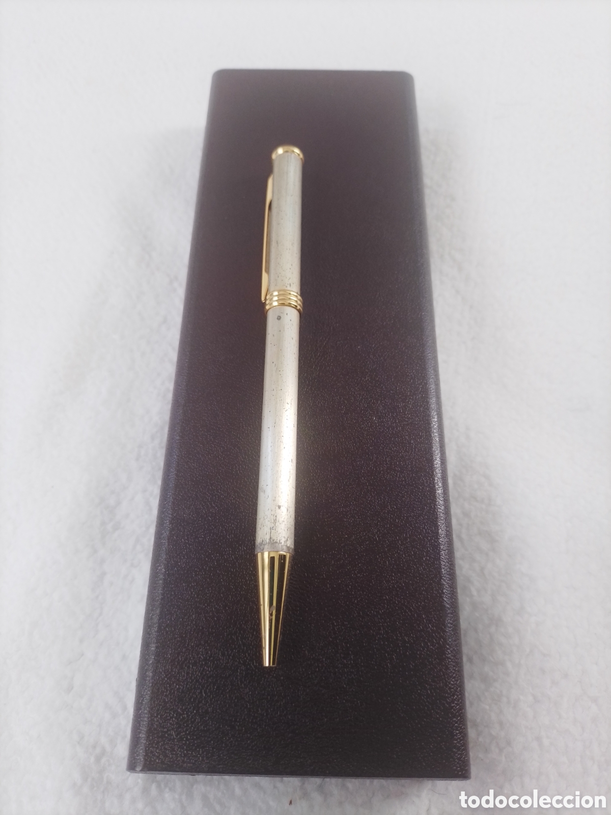Estilogr&aacute;ficas antiguas, bol&iacute;grafos y plumas: Estuche Silver Match - Foto 4