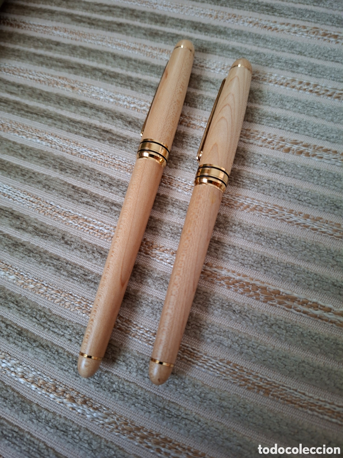 Estilogr&aacute;ficas antiguas, bol&iacute;grafos y plumas: JUEGO DE PLUMA Y BOLIGRAFO (sin marca)