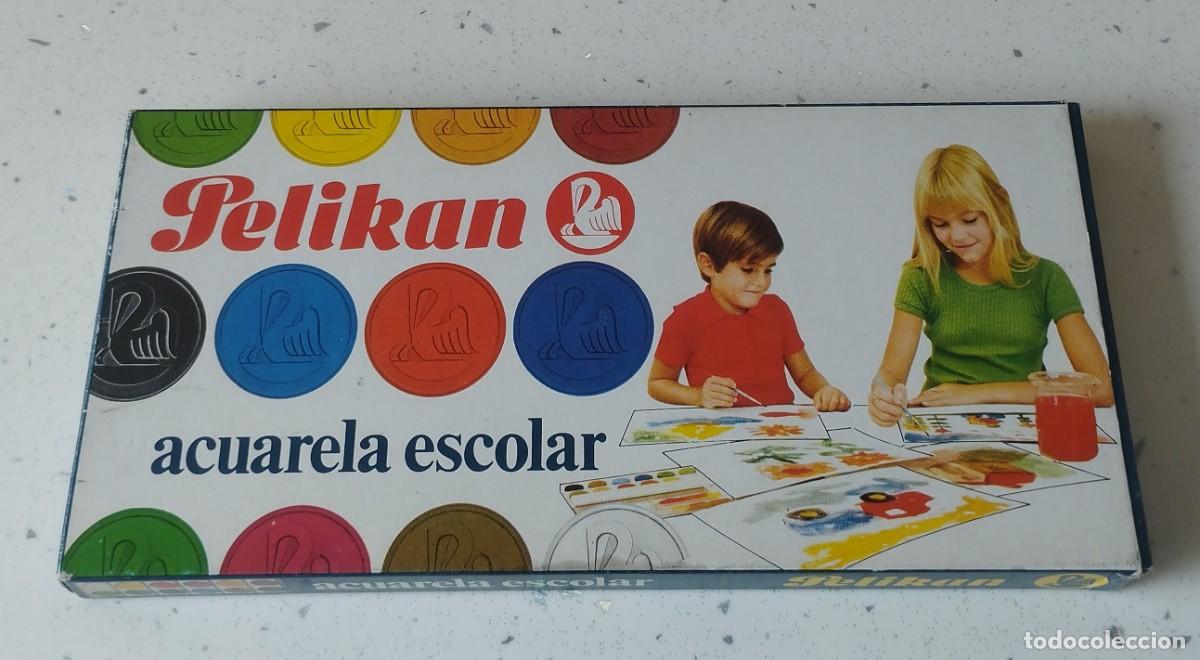 Estilogr&aacute;ficas antiguas, bol&iacute;grafos y plumas: CAJA DE ACUARELAS 750/12 PELIKAN, NUEVA
