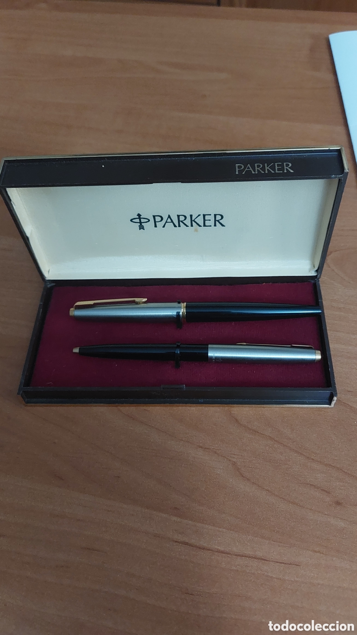 Estilogr&aacute;ficas antiguas, bol&iacute;grafos y plumas: ESTUCHE PARKER MODELO 45 VINTAGE