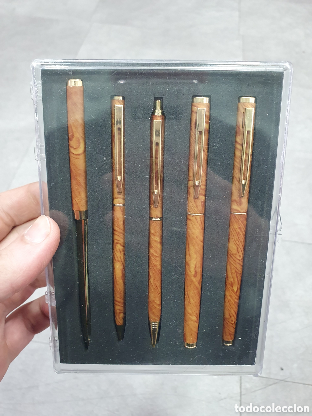 Alte F&uuml;llfederhalter, Kugelschreiber und Federn: Conjunto plumas, bol&iacute;grafo y portaminas. (L130)