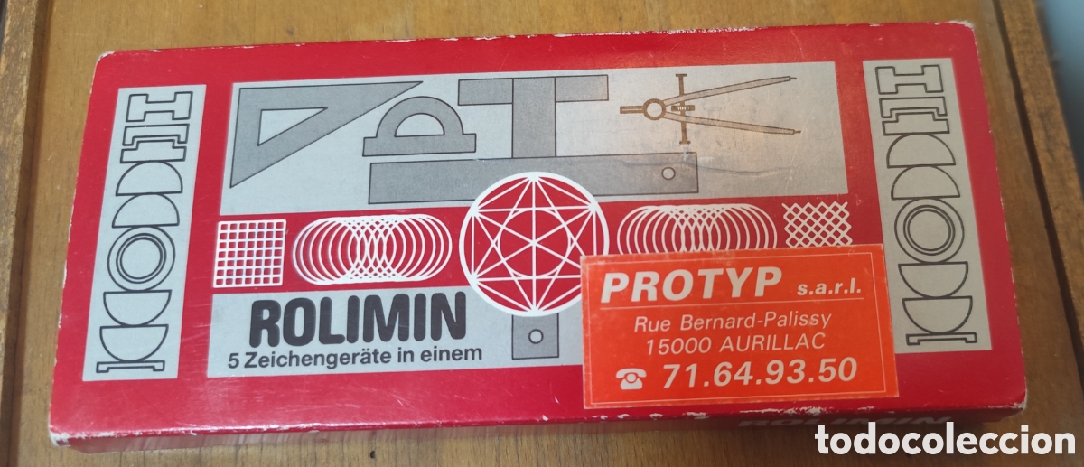 Estilogr&aacute;ficas antiguas, bol&iacute;grafos y plumas: Estuche Dibujo T&eacute;cnico ROLIMIN Daniloer