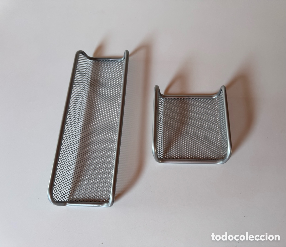 Estilogr&aacute;ficas antiguas, bol&iacute;grafos y plumas: SET ESCRITORIO BOLIS Y NOTAS - Foto 2