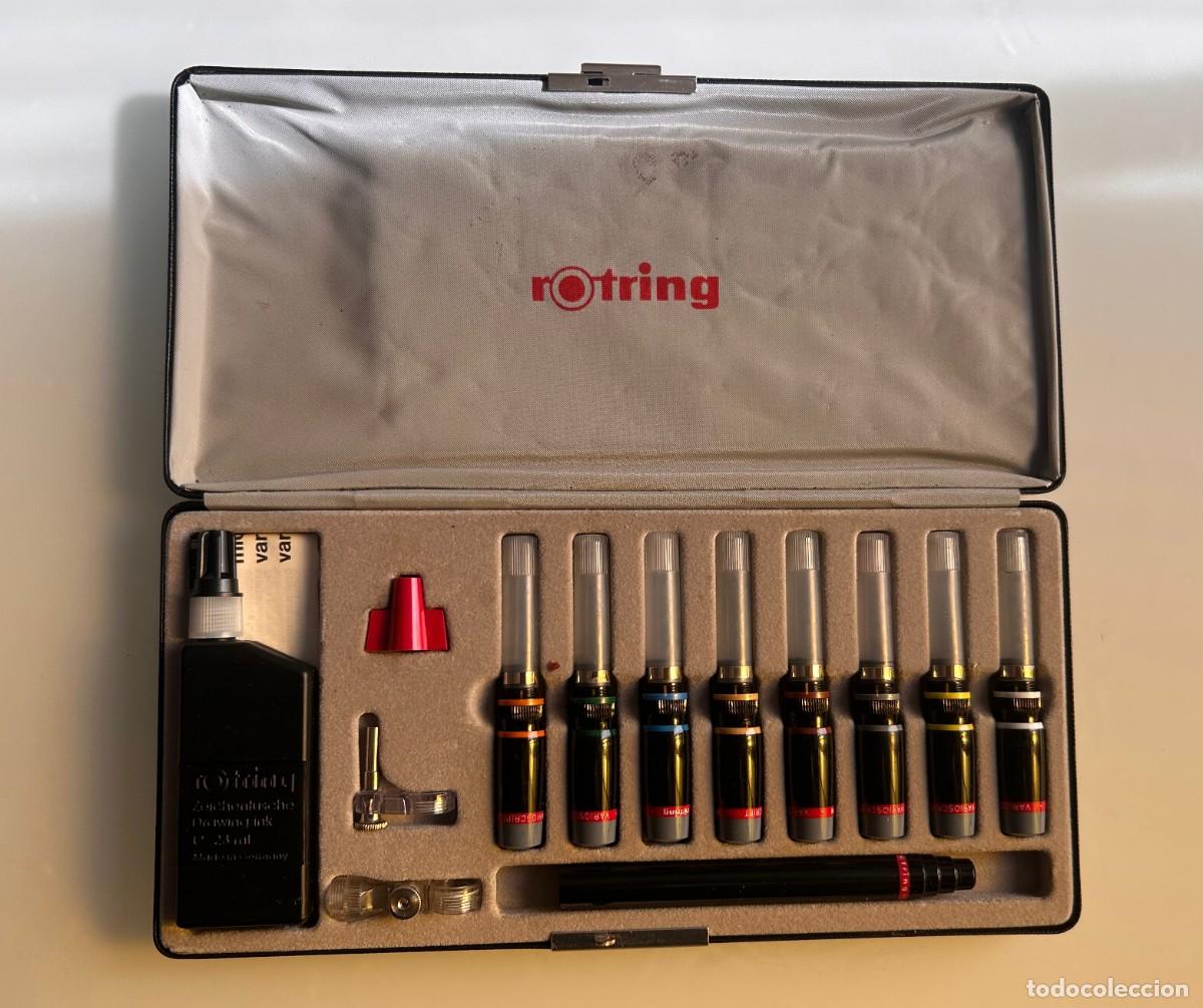 Stilografiche antiche, penne a sfera e penne: Estuche original Rotring Varioscript nuevo y completo