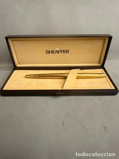 Stilografiche antiche, penne a sfera e penne: BOL&Iacute;OGRAFO SHEAFFER CHAPADA EN ORO 12K. JM-020