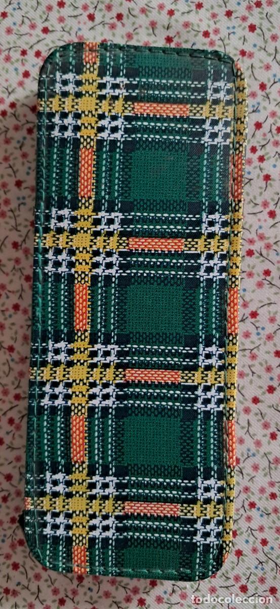 Estilogr&aacute;ficas antiguas, bol&iacute;grafos y plumas: Estuche de cremallera de 6 lapices de colores Festival a&ntilde;os 80.