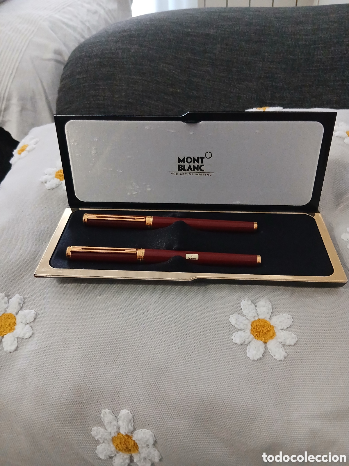 Alte F&uuml;llfederhalter, Kugelschreiber und Federn: Conjunto pluma + boligrafo Montblanc, se vende tambi&eacute;n por separados
