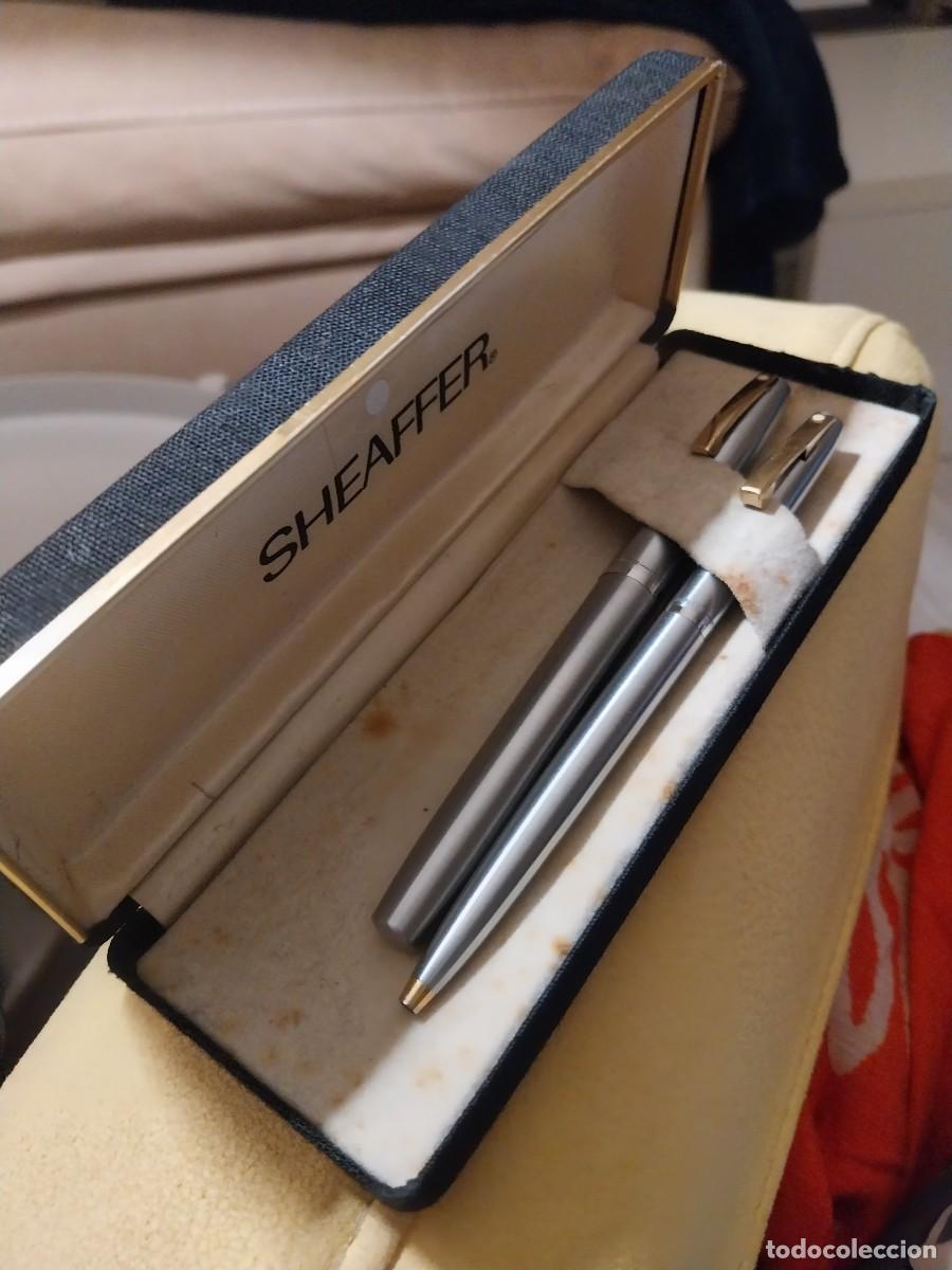 Estilogr&aacute;ficas antiguas, bol&iacute;grafos y plumas: Set de pluma y bol&iacute;grafo Sheaffer Imperial a&ntilde;os 70.