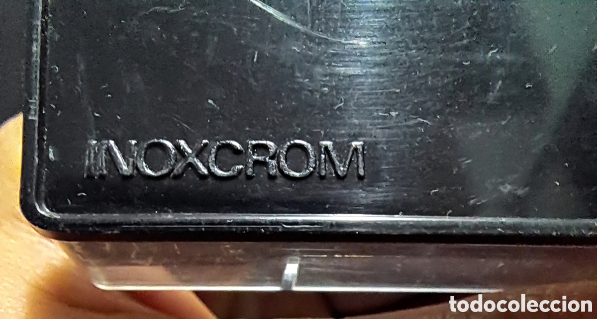 Estilogr&aacute;ficas antiguas, bol&iacute;grafos y plumas: Inoxcrom Peque&ntilde;o estuche vacio a&ntilde;os 80